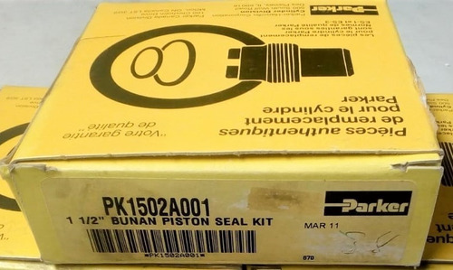 Parker Pk1502a001 1 1/2 Kit De Sello De Pistón Bunan