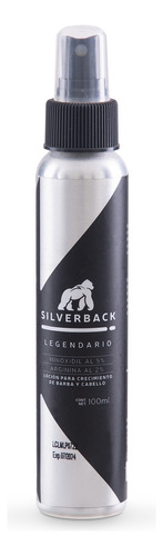 Minoxidil 5% Arginina 2% Locion 100ml Legendario Silverbackl