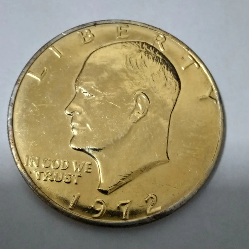 Moneda De Colección De 1$ De Eisenhower 1972