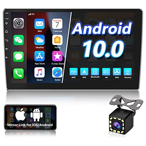 Android Car Radio 10 Pulgadas Pantalla Táctil Gps Sat ...