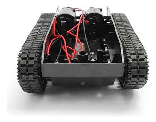 Kit De Chassi De Carro Yl Smart Robot Rubber Track Tank