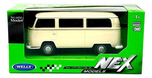 Volkswagen Kombi T2 Bus 1972 Welly Esacala 1:36