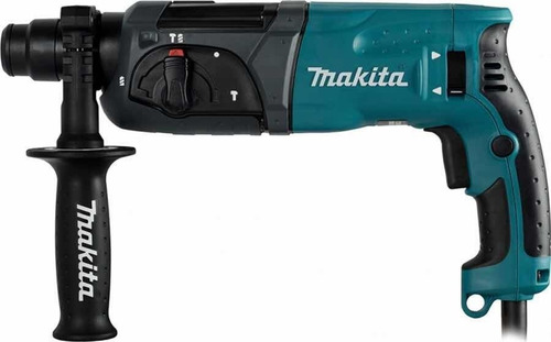 Rotomartillo Makita HR2470 azul con 780W de potencia 220V
