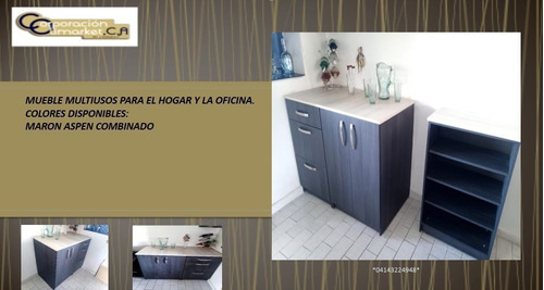 Mueble Multiusos Para El Hogar Y Oficina