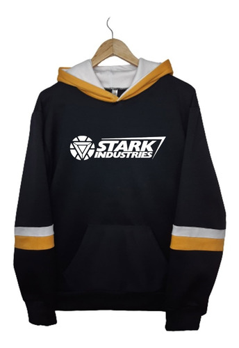 Buzo Hoodie Combinado Stark Industries Ironman