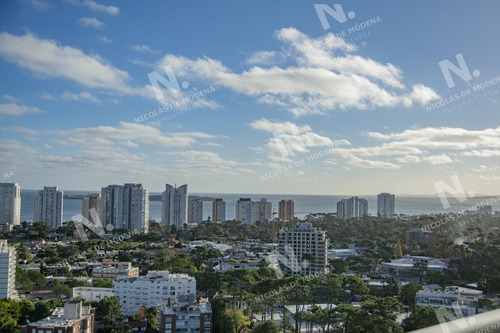 Imagen 11 de 30 de Penthouse En Venta Con Vista A La Mansa En Torre Ocean Drive Ii - Punta Del Este Roosevelt