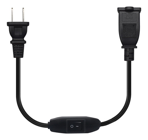 Cable De Extensión De 2 Clavijas/2 Con Interruptor, / De