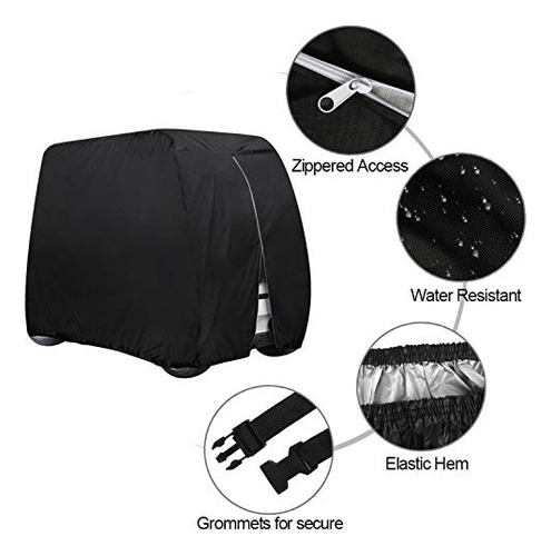 Funda Carrito Golf, Para Ezgo Club Car Y Yamaha,