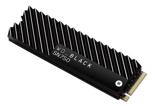 Imagen 2 de 5 de Ssd M.2 500gb Wd Black Solido Pcie Gen3 Pc Gamer 3430mb/s