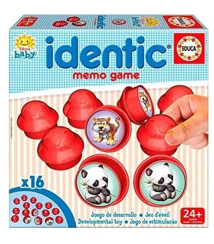 Imagen 2 de 4 de Identic Memo Game Educativo 715021