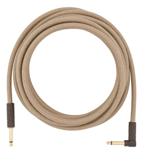 Fender 0990918021 Cable Guitarra Angled Festival 5.5m Natura