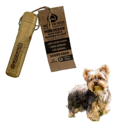 Brinquedo De Roer Sustentável Para Cães Wood N Pets P