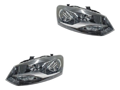 Par Juego Faros Volkswagen Vento 2016 / Polo 2013 - 2014 Tyo