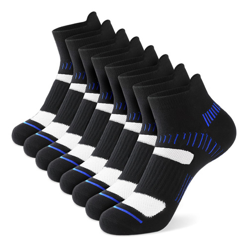 Calcetas Para Hombre 8 Pares, Calcetines Deportivos Algodon