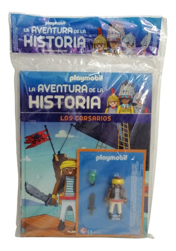 Revista Playmobil-la Aventura De La Historia. Los Corsarios.