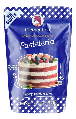 Harina Sin Gluten Clementina Para Pastelería - 2 Kg