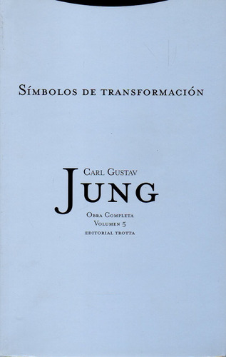 Símbolos De Transformación Vol 5 Carl Gustav Jung 