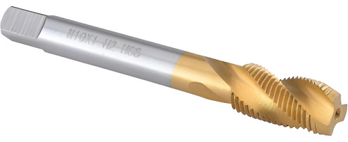Broca Macho Fura E Faz Rosca M10 X 1,00 Spiral Tap