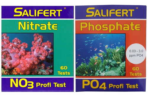 Test Nitrato Y Fosfato Salifert Para Acuarios Marinos