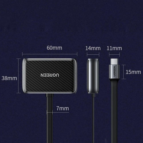 Hub Usb-c A Hdmi+vga 4k Fhd Salida De Vídeo Doble