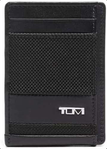 Tumi - Cartera Alpha Money Clip Card Case Hombre - Negro