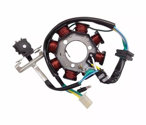 Estator Gerador Bobinas Motor Cg 125 Titan Fan 2003 À 2008