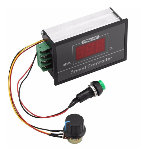 Dc 6-60v 12v 24v 36v 48v 30a Pwm Dc Motor Controlador De Vel