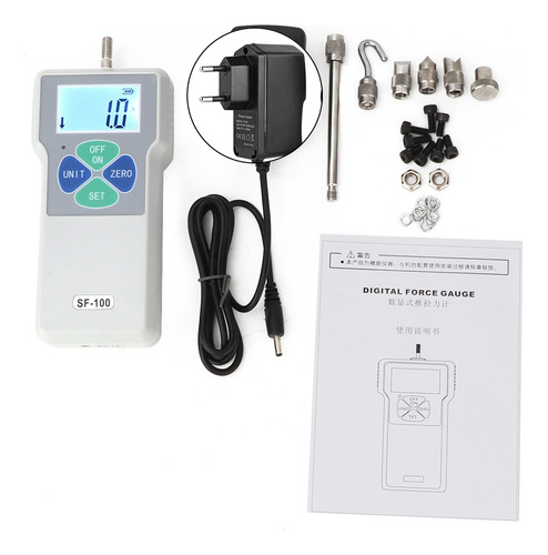 Probador Digital Portátil De Empuje Y Tracción Force Meter S