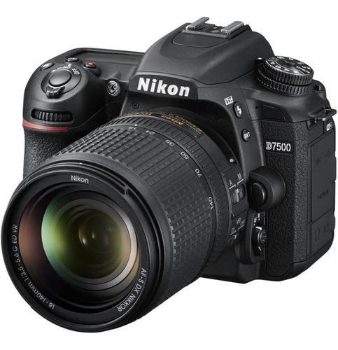 Camara Nikon D7500 Con Lente 70-300mm, Reflex Profesional
