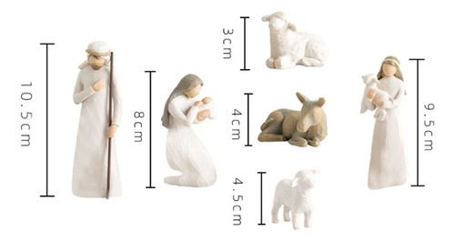 Decoraciones Navideñas De Jesu Adornos De Nacimiento En Form