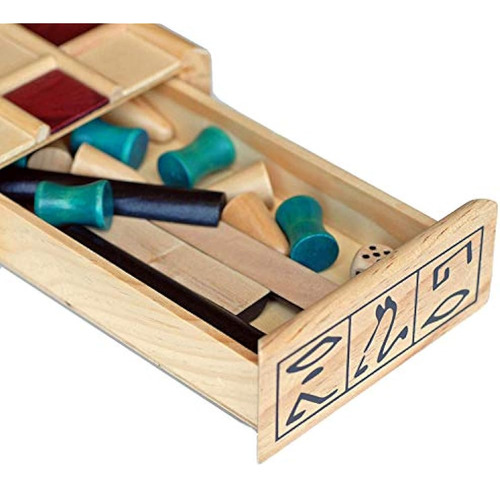 We Games Wood Senet Game  Un Antiguo Juego De Mesa Egipcio