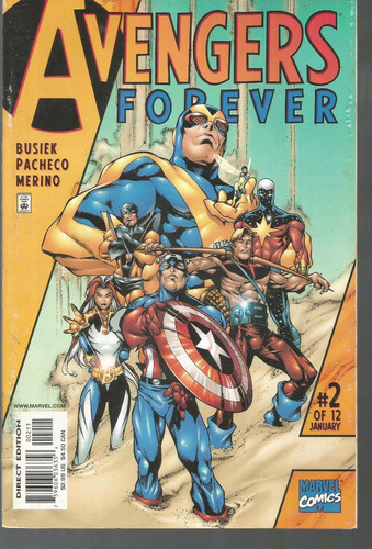 Avengers Forever 2 Em Ingles - Marvel - Bonellihq Cx177a L19