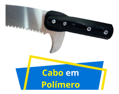 Serrote De Poda Dente Japonês 14 Com Faca Cabo Profissional