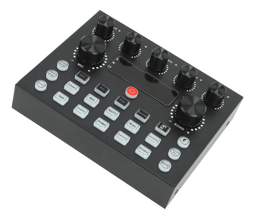 Tarjeta Multiefectos Mini Sound Podcast Mixer Live Card