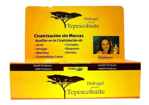 Gel Hidrogel Tepescohuite 120 G