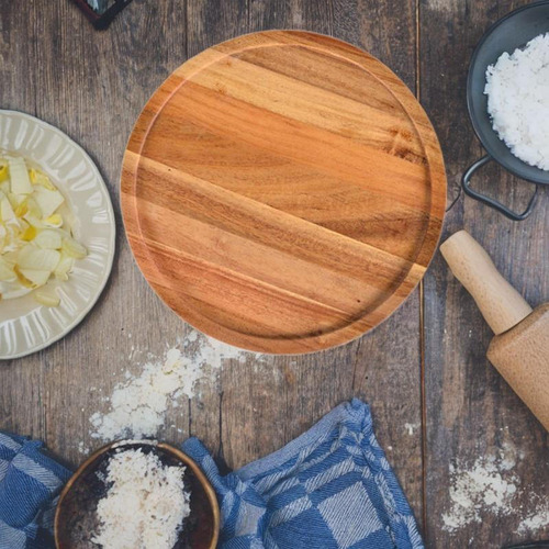 Bandeja De Madera Para Servir, Tabla De Madera Para