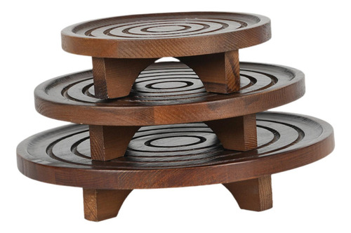 3x Plant Stools Jewelry Storage Rack Plant Support Stand Pot