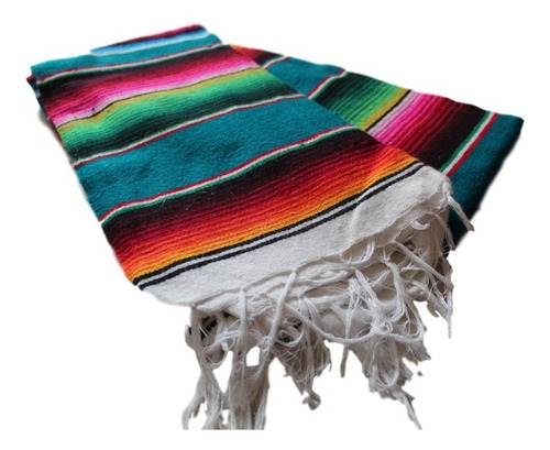 Imagen 5 de 9 de Sarape De Saltillo Mexicana Matrimonial (2pack)