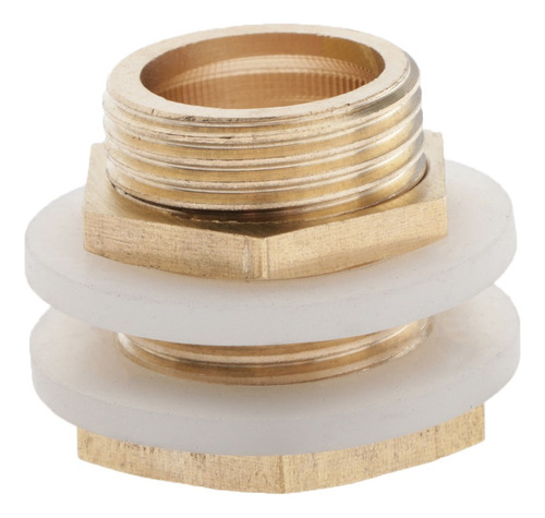 2 Piezas Dn20 3/4 '' Conector De Tanque De Agua De Rosca Con