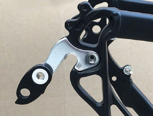 Extensión Tensor Para Pachas Grandes De Bicicleta Color Negr