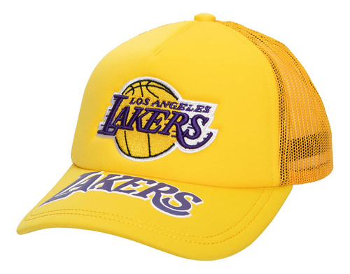 Boné Mitchell & Ness Nba Puff The Magic Truck Los Angeles La