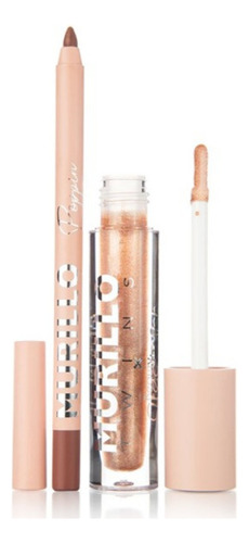 Duo Labial Y Lapiz Delineador Murillo Bc 100% Original