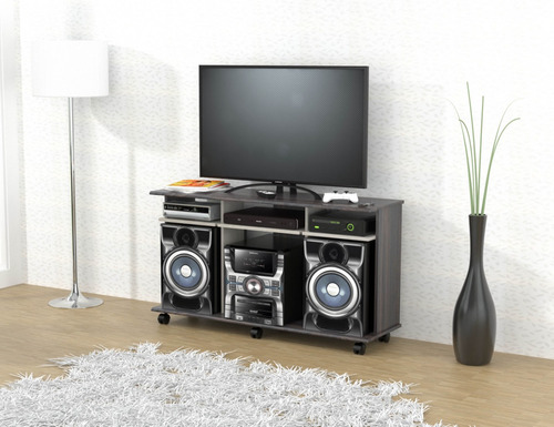 Rack Tv 50 Wengue 66,5cm X 120cm X 36cm