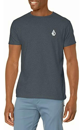 Volcom Blaquedout Playera De Manga Corta Para Hombre, Azul