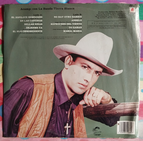 Chalo Rivas Con Tambora Lp El Zopilote Remojado Cerrado P (Usado)