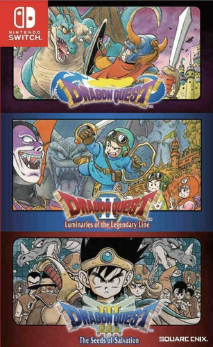 Dragon Quest Collection 1 + 2 + 3 ( Switch - Fisico )