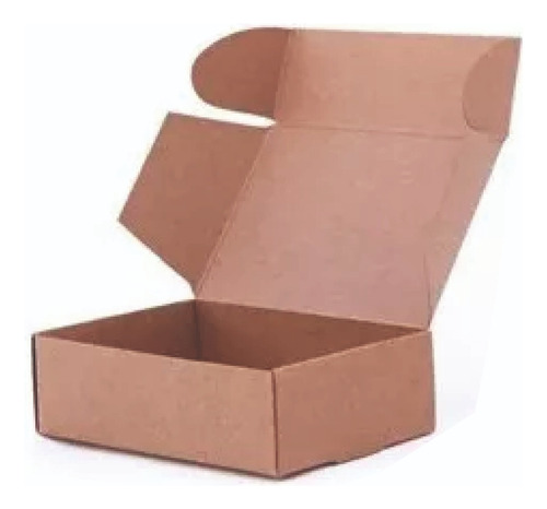 Caja Carton Packaging 12x11x5 Tapa Autoarmable 50 Unidades