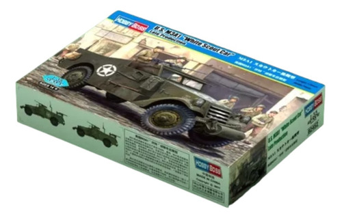 (d_t) Hobby Boss  U.s. M3a1 White Scout Car 82452