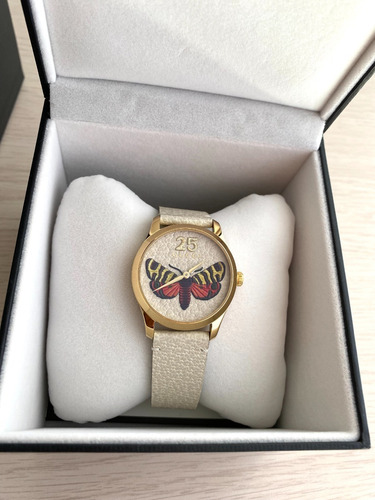 Reloj Mujer Gucci G-timeless Mod. Ya1264062a Butterfly