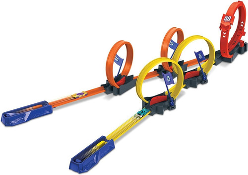 Hot Wheels Pista Carrera Multi Loop - Multi-loop Raceoff